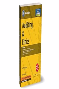 Taxmann's Auditing & Ethics (Paper 5 | Auditing) â€“ Student-oriented study material covering subject matter in tabular format in simple & concise language | CA Inter | May/Nov. 2024 Exams