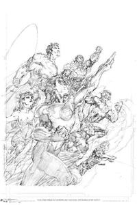 Justice League Unwrapped by Jim Lee