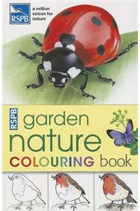 RSPB Garden Nature Colouring Book