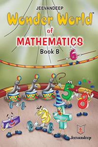 Wonder World of Mathematics Book - B with QR Code for Videos. 3-6 years