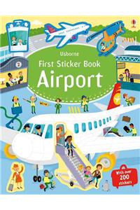 First Sticker Book Airport