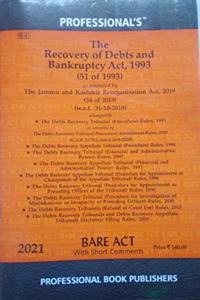 Recovery of Debts Due to Banks & Financial Institutions Act, 1993 alongwith allied Rules [Paperback] Professional