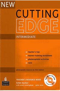 New Cutting Edge Intermediate Teachers Book and Test Master CD-Rom Pack