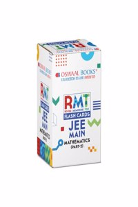 Oswaal JEE Main RMT FLASHCARDS Mathematics Part-2 (For 2024 Exam)