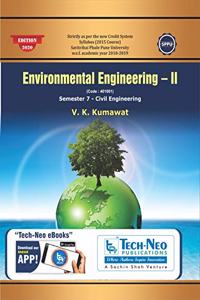 Environmental Engineering II ( SPPU 2015 COURSE B.E CIVIL - 401001 ) NEW EDITION 2020