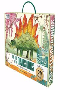 3D Stegosaurus. The age of dinosaurs