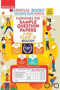 Oswaal Karnataka PUE Sample Question Papers II PUC Class 12 Biology Book (For 2021 Exam) (7 Star)