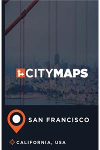 City Maps San Francisco California, USA