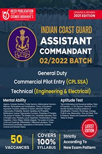 Indian Coast Guard - Assistant Commandant (02/2022 Batch) - General Duty Commercial Pilot Entry (CPL SSA), Technical (Engineering & Electrical)