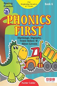 BPI India Phonics Book 6 for 3 to 7 year kids, English Phonics Books for kids, Sound Book for Kids (Phonics Activity Book for 3-7 Years)