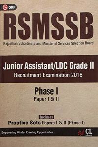 RSMSSB (Junior Assistant and LDC Grade II)