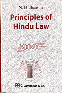 Jhabvala Law Series: Principles of Hindu Law for BSL & LL.B by Noshirvan H. Jhabvala - C. Jamnadas & Co., 2017 Edition