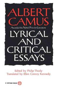 Lyrical and Critical Essays