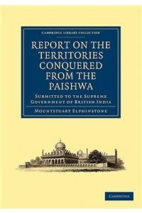 Report on the Territories Conquered from the Paishwa: Submitted to the Supreme Government of British India