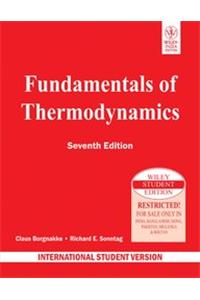 Fundamentals Of Thermodynamics, 7Th Ed, Isv