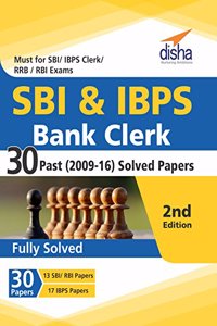 SBI & IBPS Bank Clerk 30 Past (2009-16) Solved Papers