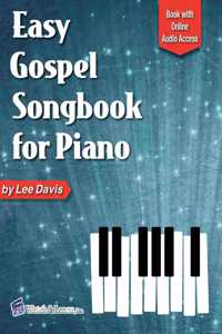 Easy Gospel Songbook for Piano Book with Online Audio Access