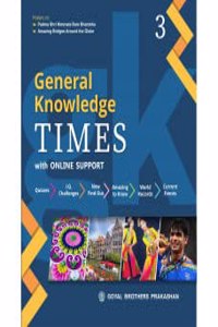 General Knowledge Times with Online Support Book 3 - 2022 Edition [Paperback] Sr. Vijaya [Paperback] Sr. Vijaya