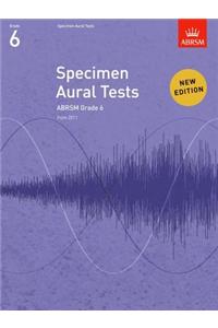 Specimen Aural Tests, Grade 6