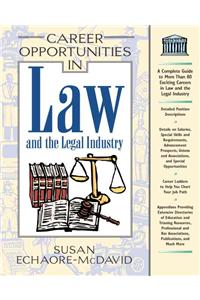 Career Opportunities in Law and the Legal Industry