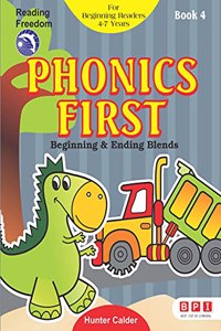 BPI India Phonics Book4, English Phonics Books for kids, Sound Book for Kids (Phonics Activity Book for 3-7 Years)