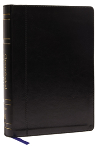 Niv, Chronological Study Bible, Leathersoft, Black, Comfort Print