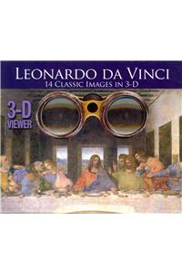 3-D Viewer Leonardo Da Vinci: 14 Classic Images in 3-D