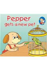 Pepper gets a new pet