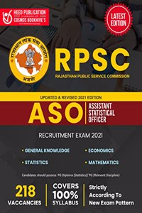 RPSC (Rajasthan Public Service Commission) - ASO (Assistant Statistical Officer) - General Knowledge, Economics, Statistics and Mathematics