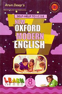 Self Help To ICSE New Oxford Modern English-8