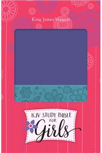 Study Bible for Girls-KJV-Floral Design