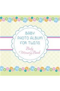 Baby Photo Album for Twins