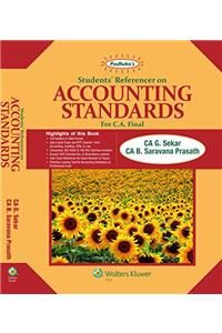 Padhuka's Students' Referencer On Accounting Standards (ca Final) , 5E