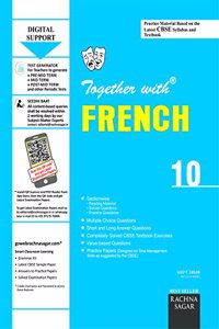 Together with CBSE Practice Material Sectionwise for Class 10 French for 2019 Examination