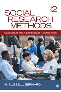 Social Research Methods: Qualitative and Quantitative Approaches