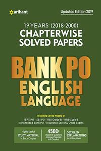 Bank PO Solved Papers English Language 2019(Old Edition)
