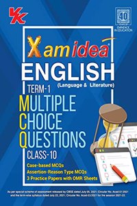 Xam Idea CBSE MCQs Chapterwise For Term I, Class 10 English (With massive Question Bank and OMR Sheets for real-time practise)