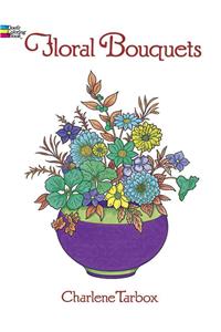 Floral Bouquets Colouring Book