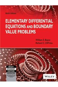 Elementary Differential Equations And Boundary Value Problems, 9Th Ed