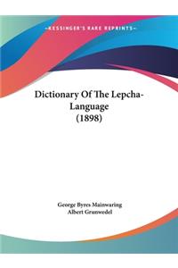 Dictionary Of The Lepcha-Language (1898)