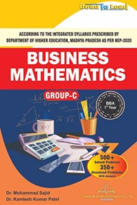 Business Mathematics/BBA-1 YEAR(English) NEP2020 Department Of Higher Education, Madhya Pradesh