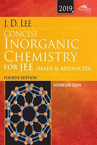 Wiley J.D. Lee Concise Inorganic Chemistry for JEE (Main & Advanced), 4ed, 2019