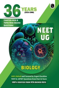 PW NEET 36 Years Biology Chapter & Topic-Wise with Solutions Previous Year Solved Papers (2023-1988)