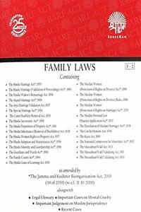 FAMILY LAWS (Containing 27 Act) Along With Short Comments, Legal Glossary, Important Cases On Mental Cruelty , Important Judgement On Muslim Jurisprudence & Recent Cases (Paper Back, Shree Ram's)