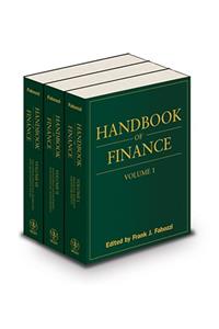 Handbook of Finance,, 3 Volume Set