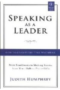 Speaking Is A Leader