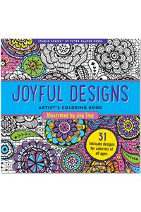 Joyful Designs Adult Coloring Book