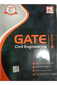 GATE 2018: Civil Engineering Solved Papers