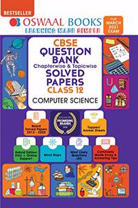 Oswaal CBSE Question Bank Class 12 Computer Science Book Chapterwise & Topicwise (For 2021 Exam)(Old Edition)