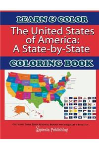 United States of America: A State-By-State Coloring Book